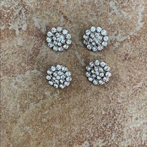 Rhinestone buttons